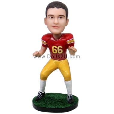 (image for) Custom Football Bobblehead Gift