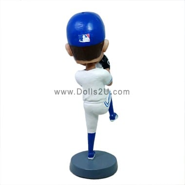  Custom Bobblehead Left Handed Baseball Pitcher - Personalized Premium Figure Bobbleheads