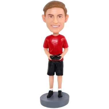 (image for) Personalized Bobblehead Male Xbox gamer