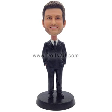 Groomsmen gift bobblehead
