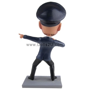 (image for) Personalized Pilot Bobblehead Figure Gift For Him