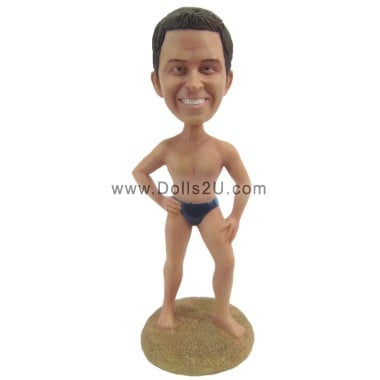 (image for) Custom Swimmer Bobblehead