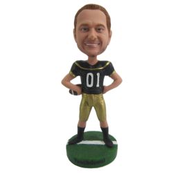 Football bobble head