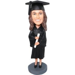  Custom Female Graduation Bobblehead Gift