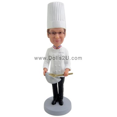 (image for) Custom Female Baker Bobblehead