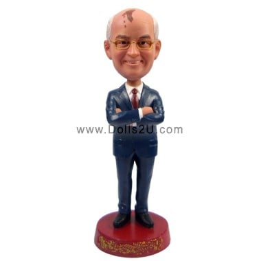 (image for) Custom Male Boss Bobblehead Unique Gift For Boss