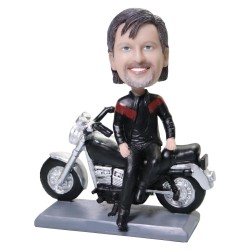 Motorcycle Rider Bobble head