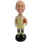 (image for) Custom Poly Resin Male Fireman Firefighter Bobblehead Gift Item:723160