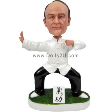  Custom Chinese KongFu Tai Chi Bobblehead Item:13791