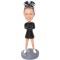 (image for) Custom Cheerleader Bobblehead – Personalized Cheerleader Figurine, Uniform Color Can Be Changed Item:510185