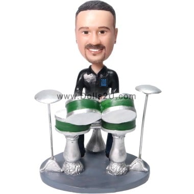  Custom Drummer Bobblehead Item:13854