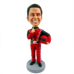 Racer bobblehead