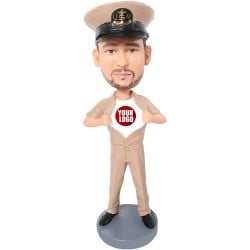 (image for) U.S. Navy Chief SuperHero Bobblehead