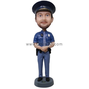 Custom Police Officer Bobblehead, Gift for Police Officer