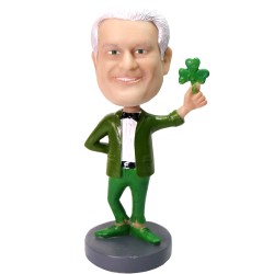 Custom St Patrick's Day bobble head