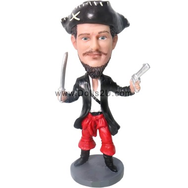  Custom Bobblehead Pirates Of The Caribbean From Your Photo Item:48250