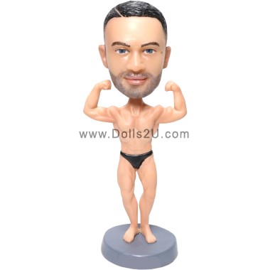 Custom Bodybuilding Bobblehead /Gym Bobble Head Muscle Man Gifts Sculpted from Your Photos