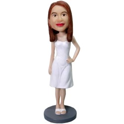 Custom Bobblehead Casual Female