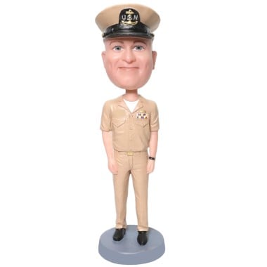 (image for) Personalized U.S. Navy Chief Petty Bobblehead