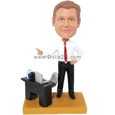 (image for) Custom Bobblehead For Bosses World's Best Boss Gift