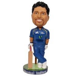 (image for) Cricket Player Cricketer Bobbleheads Any Team Color And Logo