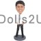 (image for) Custom Casual Male With Hands In Pockets Bobblehead Item:13552