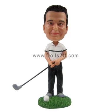 (image for) Custom Golf Player Bobblehead