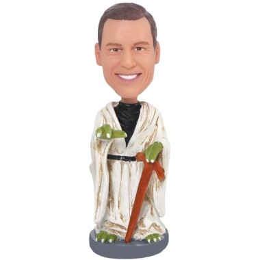 (image for) Custom Star Wars Yoda Bobblehead with Your Face