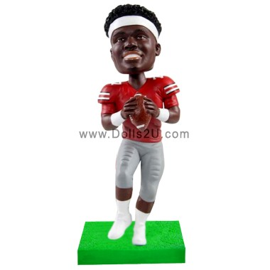 custom football player bobblehead gift